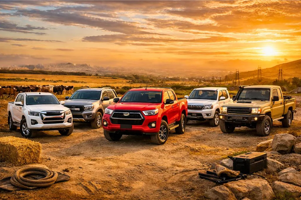 What are the top 5 best selling bakkies in South Africa right now and why?